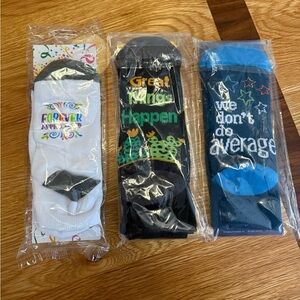 Set of motivational socks